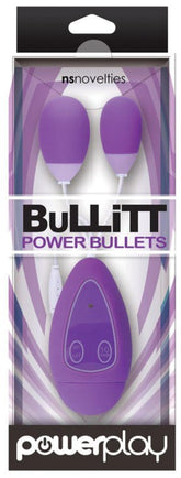 NS Novelties Power Play BuLLiTT - Dual Bullet Vibrator Set Bullet Vibrators